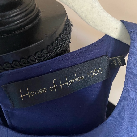 NWOT X Revolve House of Harlow midi dress -Slate blue Small - Picture 6 of 8